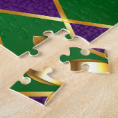 Sieraden Achtergrond Mardi Gras Legpuzzel (Zijkant)