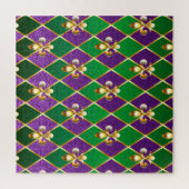 Sieraden Achtergrond Mardi Gras Legpuzzel (Verticaal)
