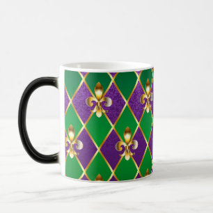 Sieraden Achtergrond Mardi Gras Magische Mok