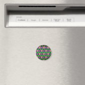 Sieraden Achtergrond Mardi Gras Magneet (Insitu (Vaatwasser))