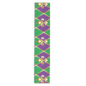 Sieraden Achtergrond Mardi Gras Medium Tafelloper (Voorkant)