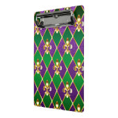 Sieraden Achtergrond Mardi Gras Mini Klembord (Angled2)