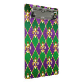 Sieraden Achtergrond Mardi Gras Mini Klembord (Schuin)