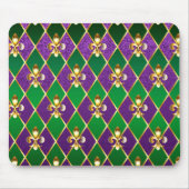 Sieraden Achtergrond Mardi Gras Muismat (Voorkant)