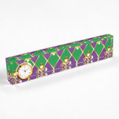 Sieraden Achtergrond Mardi Gras Naambordje