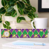Sieraden Achtergrond Mardi Gras Naambordje