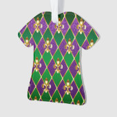Sieraden Achtergrond Mardi Gras Ornament (voorkant)