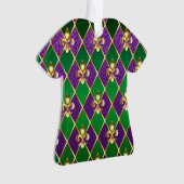 Sieraden Achtergrond Mardi Gras Ornament (voorkant)