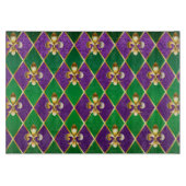 Sieraden Achtergrond Mardi Gras Snijplank (Voorkant)