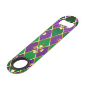 Sieraden Achtergrond Mardi Gras Speed Flessenopener (Achterkant Gekanteld)