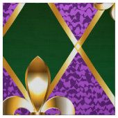 Sieraden Achtergrond Mardi Gras Stof (Swatch)