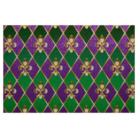 Sieraden Achtergrond Mardi Gras Stof (Yard (91,4 cm))