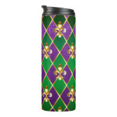 Sieraden Achtergrond Mardi Gras Thermosbeker (Geroteerd rechts)