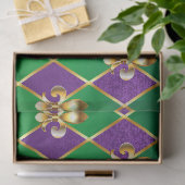 Sieraden Achtergrond Mardi Gras Tissuepapier (Geschenk)