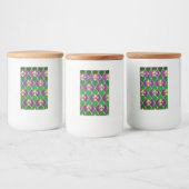 Sieraden Achtergrond Mardi Gras Voedselcontainer Etiket (Flessen)