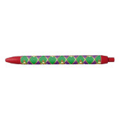 Sieraden Achtergrond Mardi Gras Zwarte Inkt Pen (Voorkant)