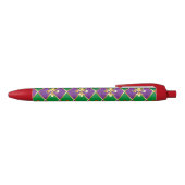 Sieraden Achtergrond Mardi Gras Zwarte Inkt Pen (Bovenkant)