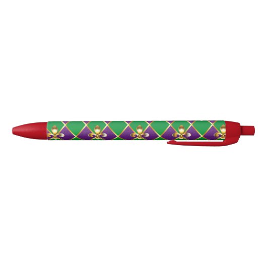 Sieraden Achtergrond Mardi Gras Zwarte Inkt Pen (Bodem)