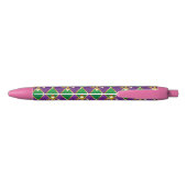 Sieraden Achtergrond Mardi Gras Zwarte Inkt Pen (Achterkant)