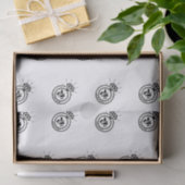 Sieraden Bedrijfsnaam Merk Logo Eenvoudige Verpakk Tissuepapier (Geschenk)