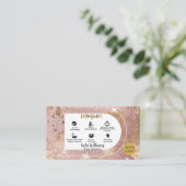 Sieraden Care Custom Visitekaartje (Staand voorkant)