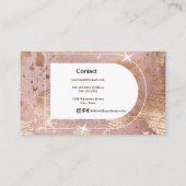 Sieraden Care Custom Visitekaartje (Achterkant)