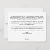 Sieraden Certificaat van echtheid Sjabloon (Achterkant)