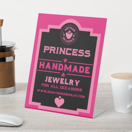 Sieraden Creator Reclamebord Met Voetstuk (Insitu)