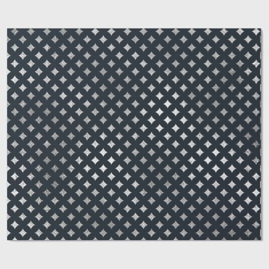 Sieraden Diamont Geometrisch Zwart Vip Zilver Cadeaupapier (Vlak)