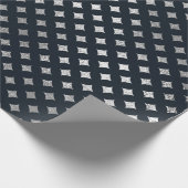 Sieraden Diamont Geometrisch Zwart Vip Zilver Cadeaupapier (Hoek)