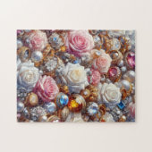 Sieraden en Rozen 252-delige legpuzzel (Horizontaal)