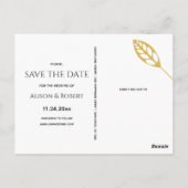 Sieraden geïnspireerd lijst met initialen Save the Briefkaart (Achterkant)