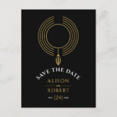 Sieraden geïnspireerd lijst met initialen Save the Briefkaart (Voorkant)