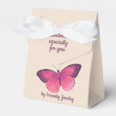 Sieraden geschenkdoos, promotioneel voor handgemaa bedankdoosjes (Voorkant Zijde)