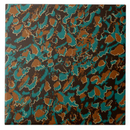 Sieraden gevlekt groen tegeltje