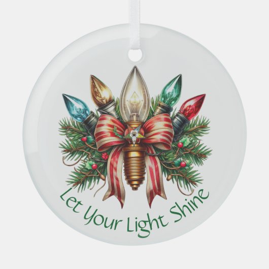 SIERADEN GLAS ORNAMENT (Voorkant)