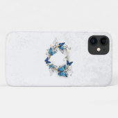 Sieraden Hart met Vlinders Morpho Case-Mate iPhone Case (Achterkant (horizontaal))