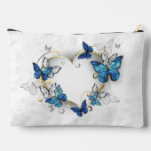 Sieraden Hart met Vlinders Morpho Etui (Achterkant)