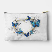 Sieraden Hart met Vlinders Morpho Etui (Achterkant)