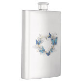 Sieraden Hart met Vlinders Morpho Flacon (Rechts)