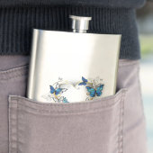Sieraden Hart met Vlinders Morpho Flacon (Voorbeeld)