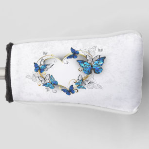 Sieraden Hart met Vlinders Morpho Golfheadcover