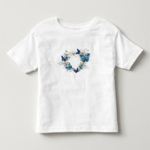 Sieraden Hart met Vlinders Morpho Kinder Shirts