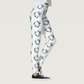 Sieraden Hart met Vlinders Morpho Leggings (Rechts)