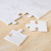 Sieraden Hart met Vlinders Morpho Legpuzzel (Zijkant)