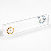 Sieraden Hart met Vlinders Morpho Naambordje