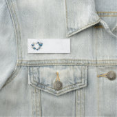 Sieraden Hart met Vlinders Morpho Naamplaatje (In situ)