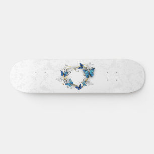 Sieraden Hart met Vlinders Morpho Persoonlijk Skateboard