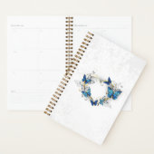 Sieraden Hart met Vlinders Morpho Planner (Display)