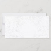 Sieraden Hart met Vlinders Morpho Save The Date (Achterkant)